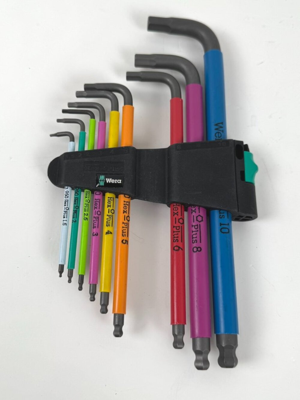 Wera 950/9 Hex-Plus Multicolor L-key Set 9 Pieces Tool Colorful MC-198